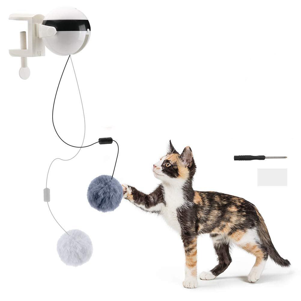Interactive Smart Cat Toy With Electric Automatic Lifting Motion